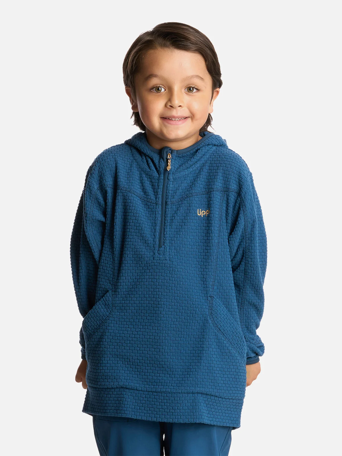 POLERÓN NIÑO LIPPI SALTAMONTES NANO F-1/4 ZIP HOODY