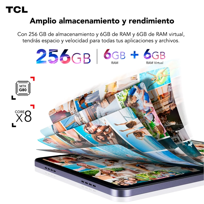TABLET TCL TAB 11 GEN2 11” 256GB + FLIPCASE+ LÁPIZ - 12