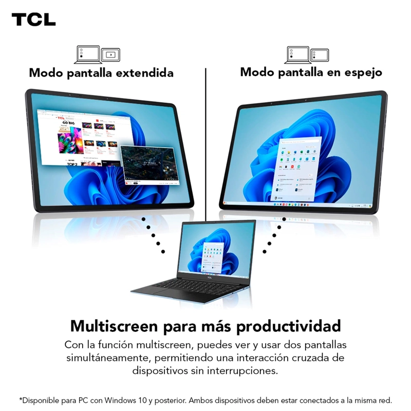 TABLET TCL TAB 11 GEN2 11” 256GB + FLIPCASE+ LÁPIZ - 14