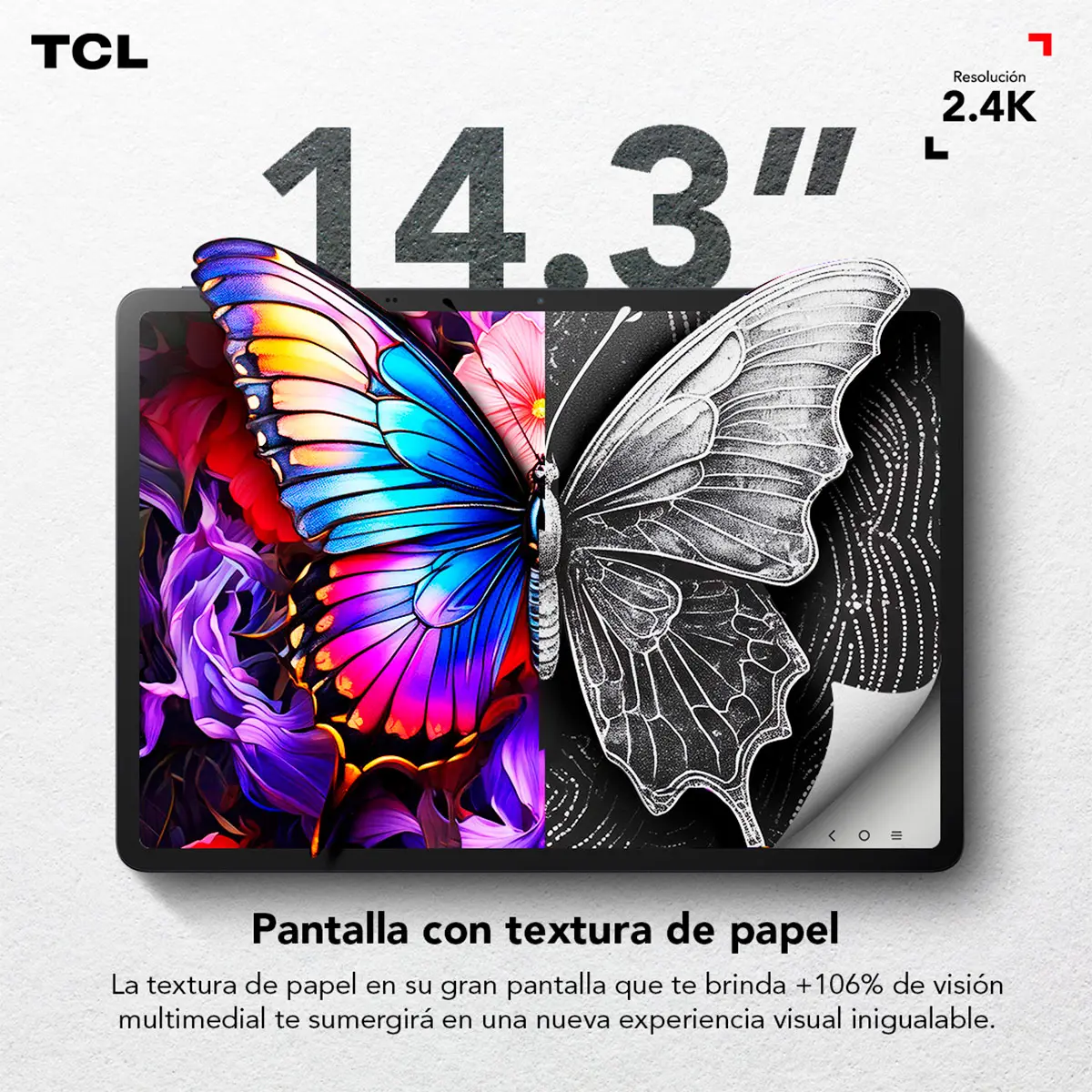 TABLET TCL NXTPAPER 14 14.2” 256GB - 11