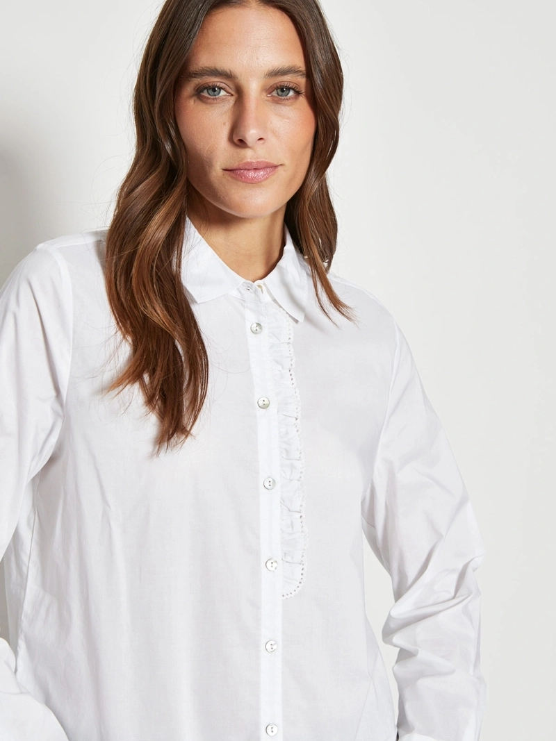 BLUSA MUJER REGATTA ALGODÓN MANGA LARGA CAMISERA - 3