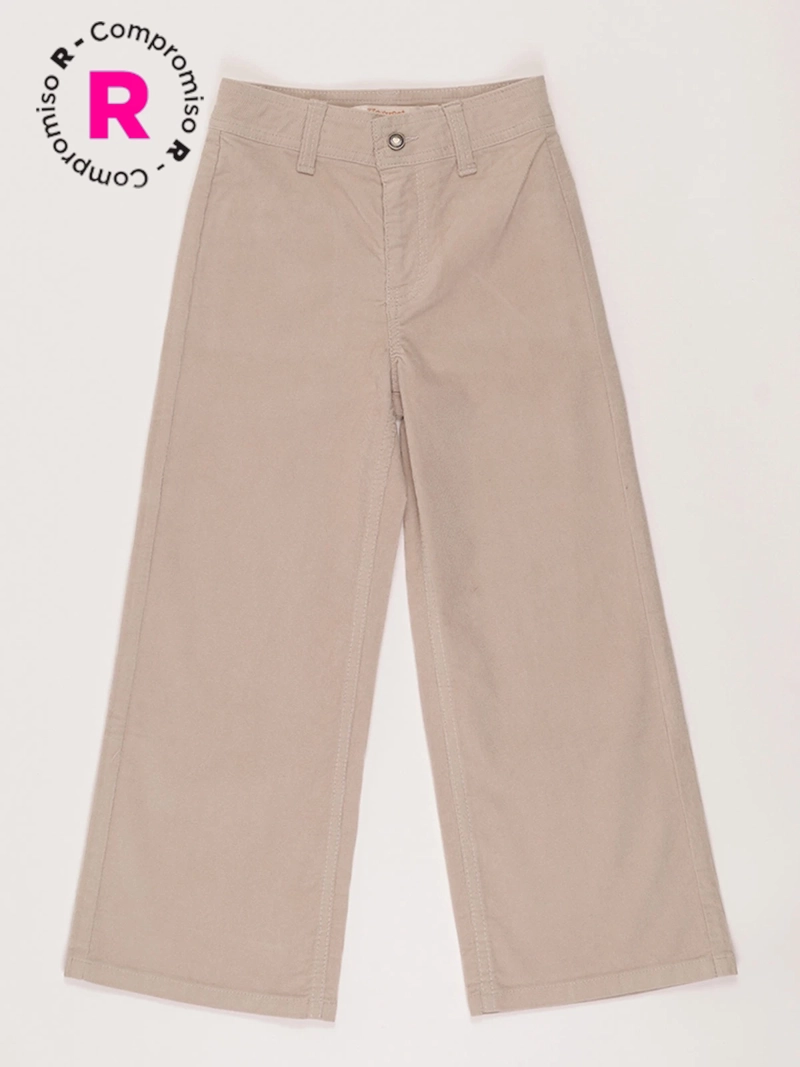 PANTALÓN NIÑA HARVEST WIDELEG COTELE - 1