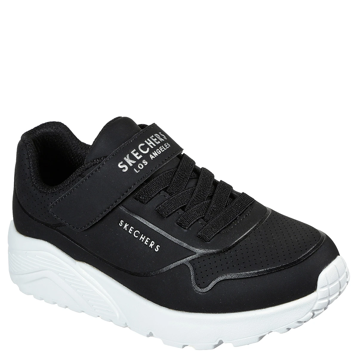 ZAPATILLAS NIÑA SKECHERS CASUALES NEGRO SOLA GLOW - 2