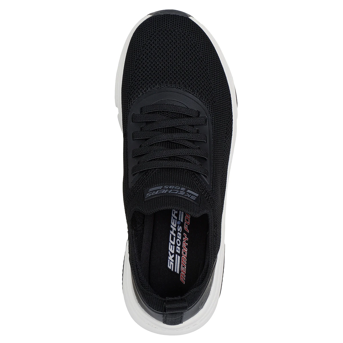 ZAPATILLAS MUJER SKECHERS CASUALES NEGRO BOBS SPORT SPARROW FLEX - 4