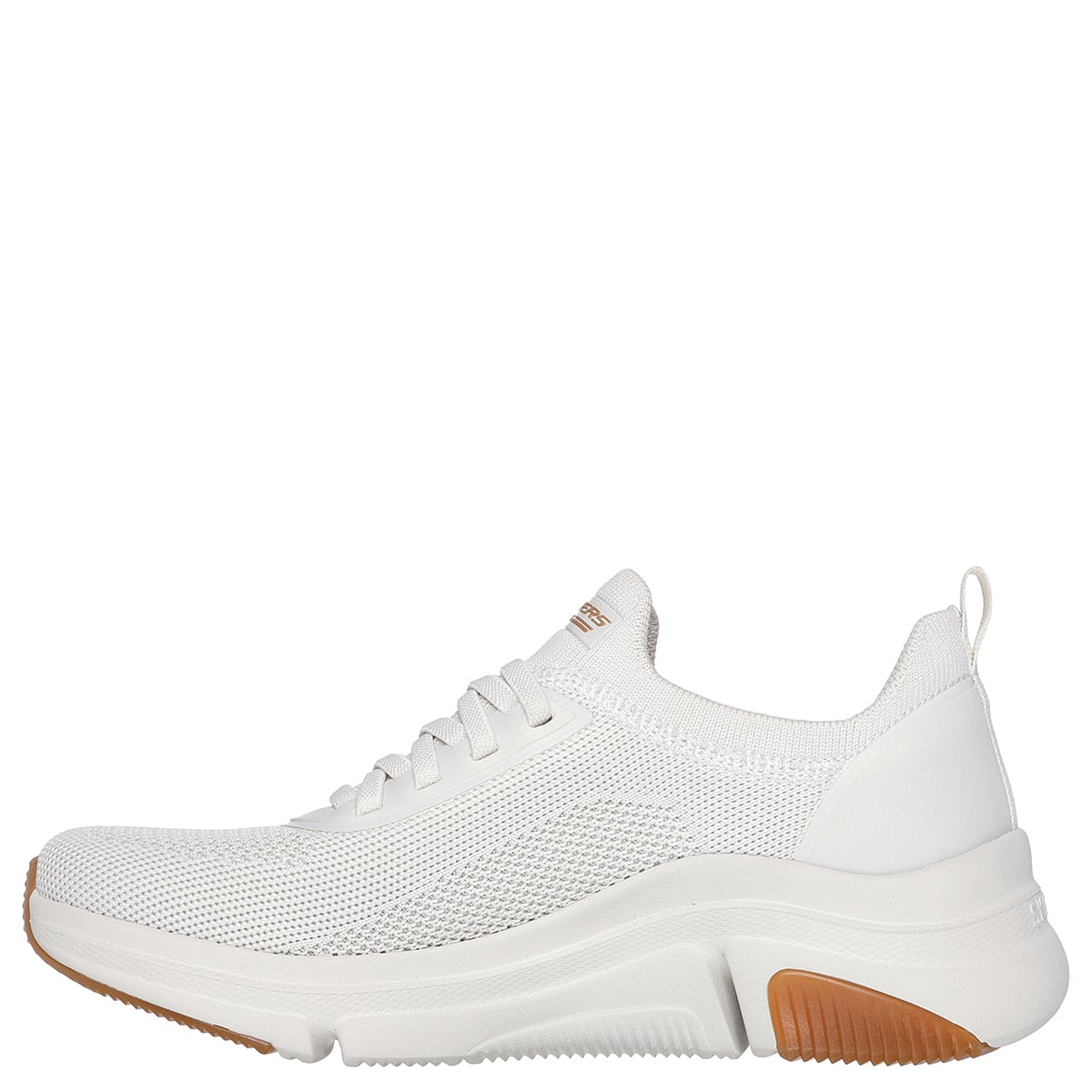 ZAPATILLAS MUJER SKECHERS CASUALES BLANCO BOBS SPORT SPARROW FLEX - 3