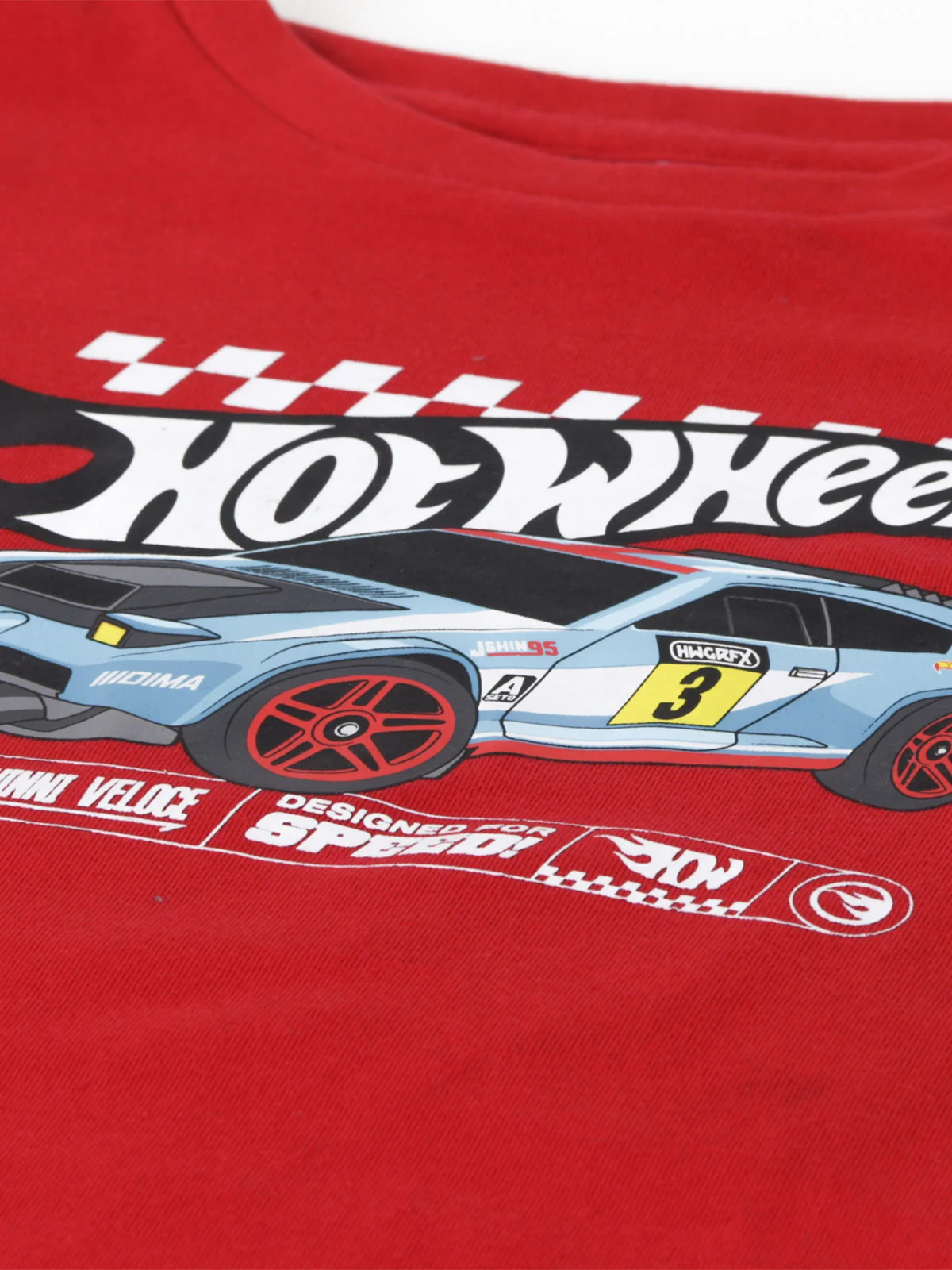 POLERA NIÑO HOT WHEELS MANGA LARGA - 3