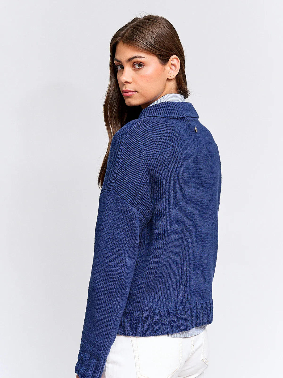 CARDIGAN MUJER REGATTA ALGODÓN MANGA LARGA BOTONES - 2