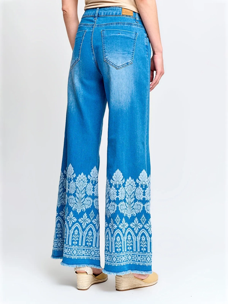 JEANS MUJER TATIENNE ALGODÓN WIDE LEG - 3