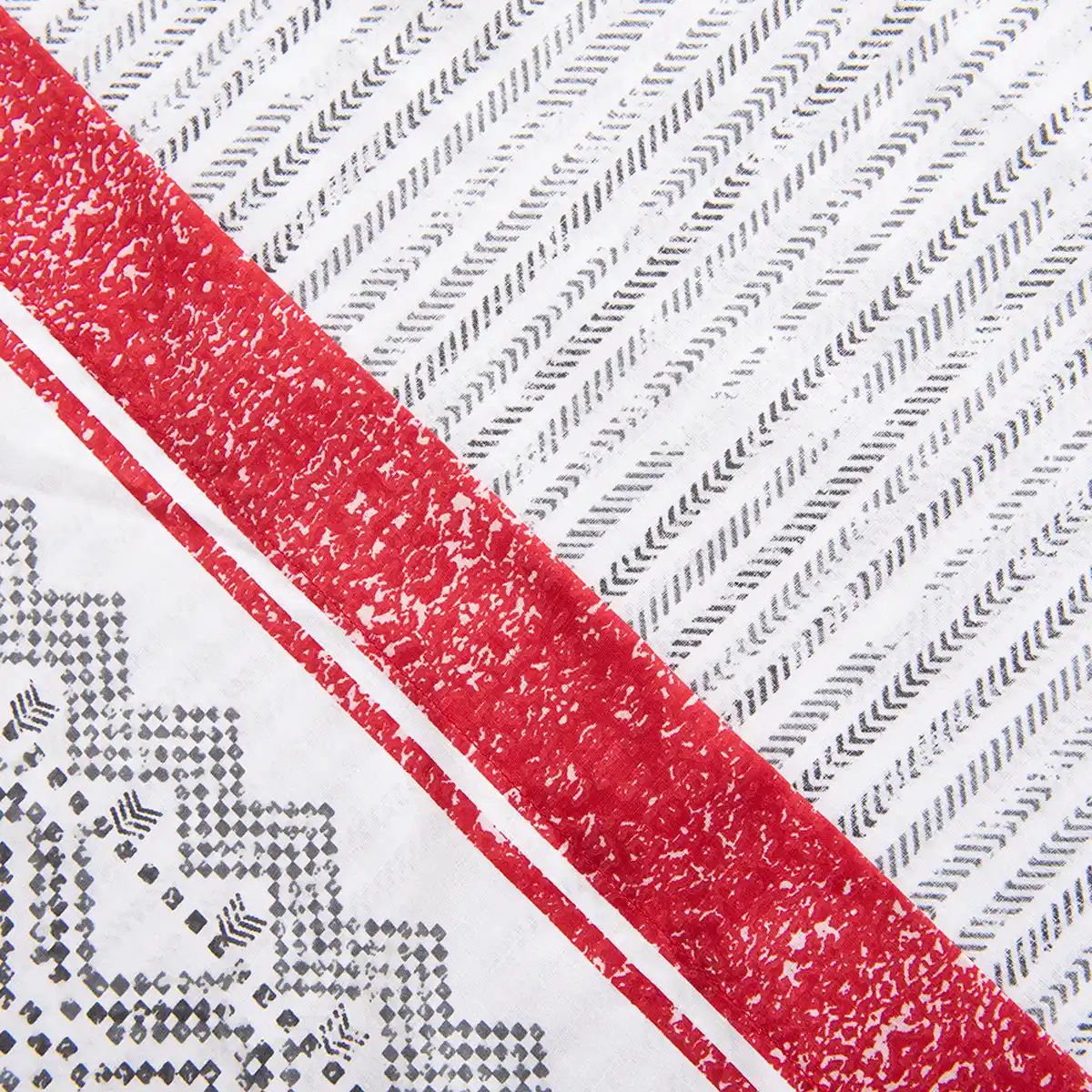 JUEGO DE SÁBANAS MASHINI ESTAMPADA 144 HILOS KING SNOW - 2