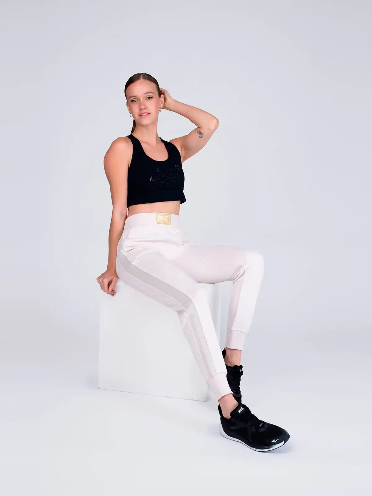 PANTALÓN DE BUZO MUJER EVERLAST JOGGER GLOW - 5