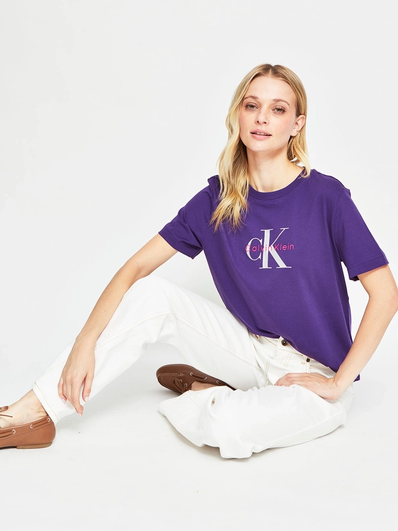 POLERA MUJER CALVIN KLEIN ALGODÓN  - 4