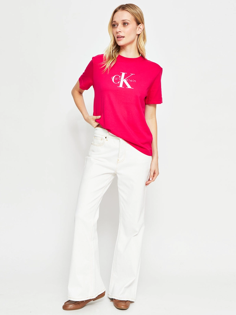 POLERA MUJER CALVIN KLEIN ALGODÓN  - 4
