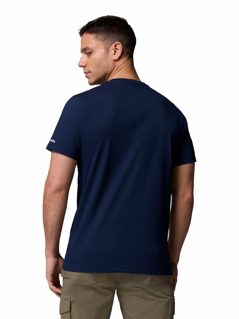 POLERA MANGA CORTA HOMBRE COLUMBIA SEASONAL LOGO - 2