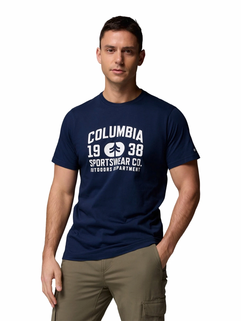 POLERA MANGA CORTA HOMBRE COLUMBIA SEASONAL LOGO - 3