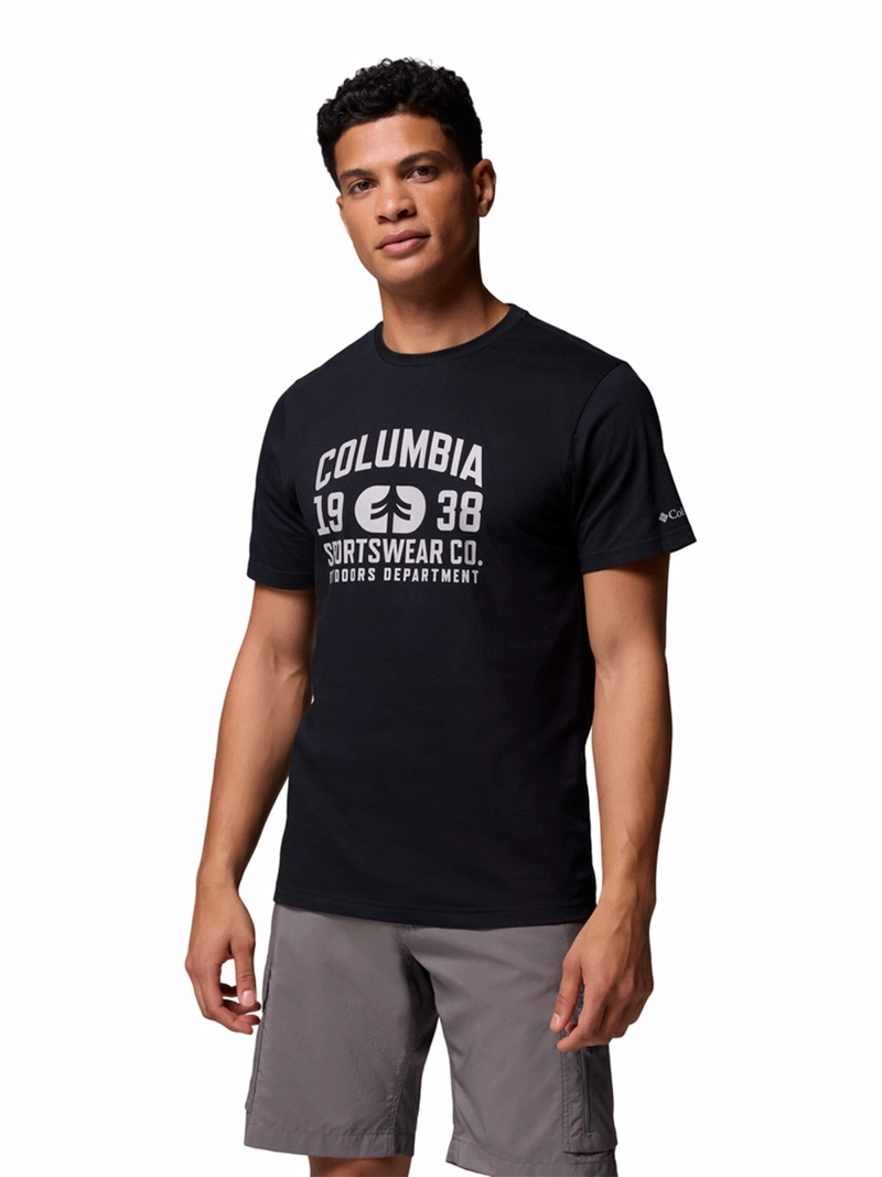 POLERA MANGA CORTA HOMBRE COLUMBIA SEASONAL LOGO - 1