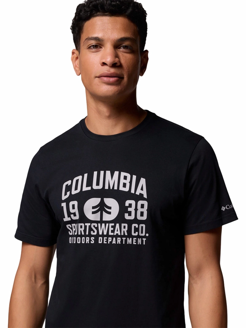 POLERA MANGA CORTA HOMBRE COLUMBIA SEASONAL LOGO - 3