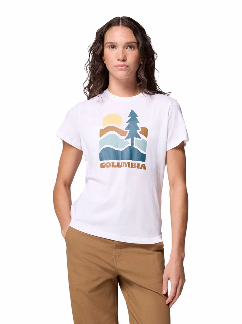 COLUMBIA POLERA MANGA CORTA MUJER COLUMBIA RUBY SPRINGS