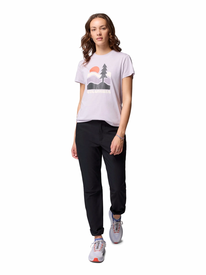 COLUMBIA POLERA MANGA CORTA MUJER COLUMBIA RUBY SPRINGS