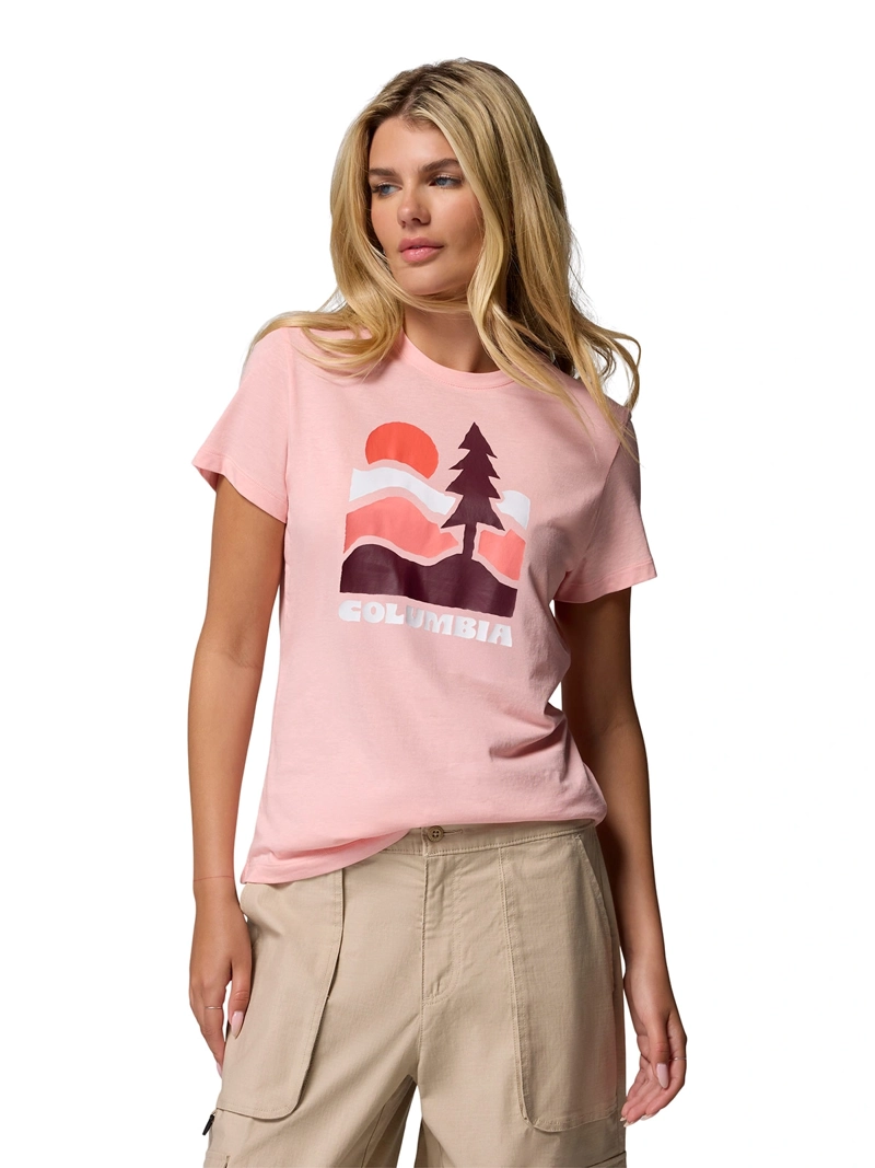 POLERA MANGA CORTA MUJER COLUMBIA RUBY SPRINGS - 1