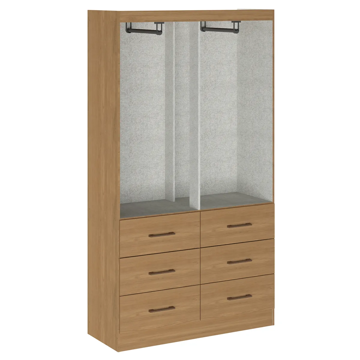 CLOSET EXIT DAKAR 4P 6C ROBLE - 2