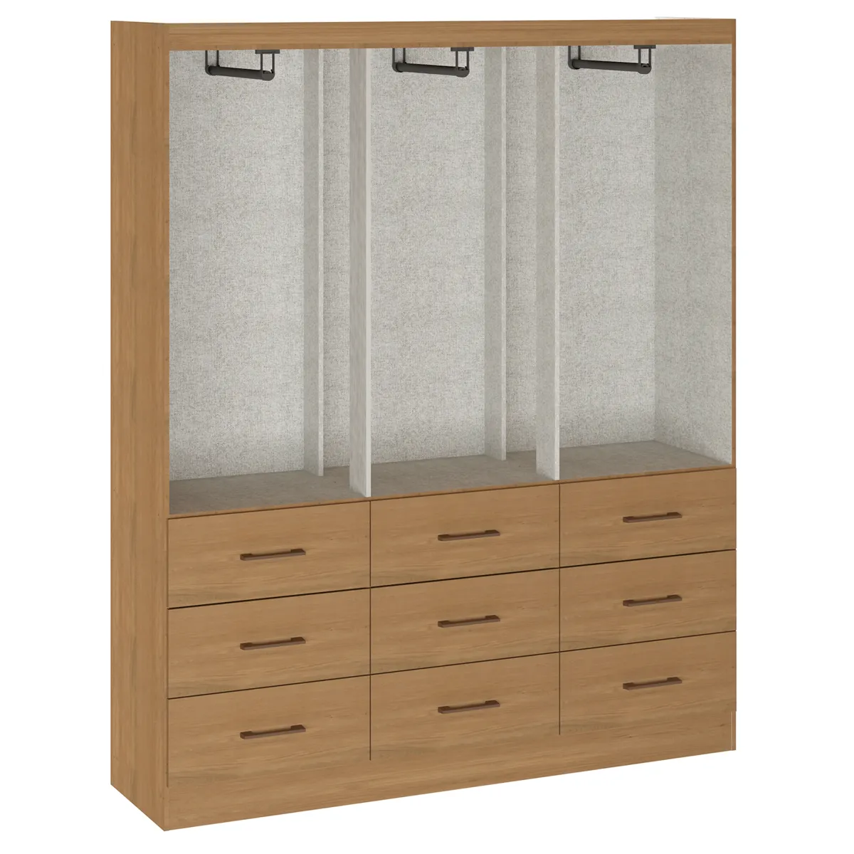 CLOSET EXIT DAKAR 6P 9C ROBLE - 2