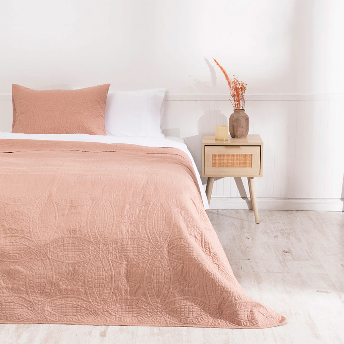 QUILT MASHINI PORTUGAL MF KING TERRACOTA - 1