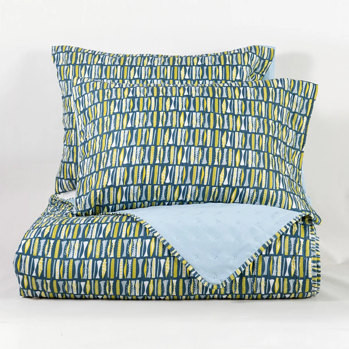 QUILT MASHINI TOLEDO MF ESTAMPADO 1.5 PLAZAS FOREST - 4