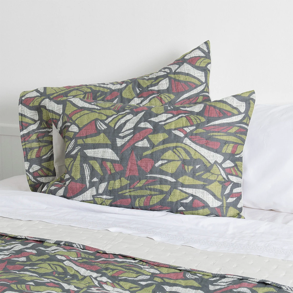 QUILT MASHINI TOLEDO MF ESTAMPADO 1.5 PLAZAS STONE - 3
