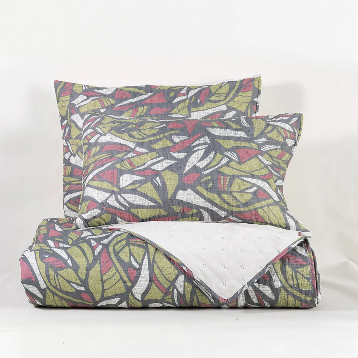 QUILT MASHINI TOLEDO MF ESTAMPADO 2 PLAZAS STONE - 4