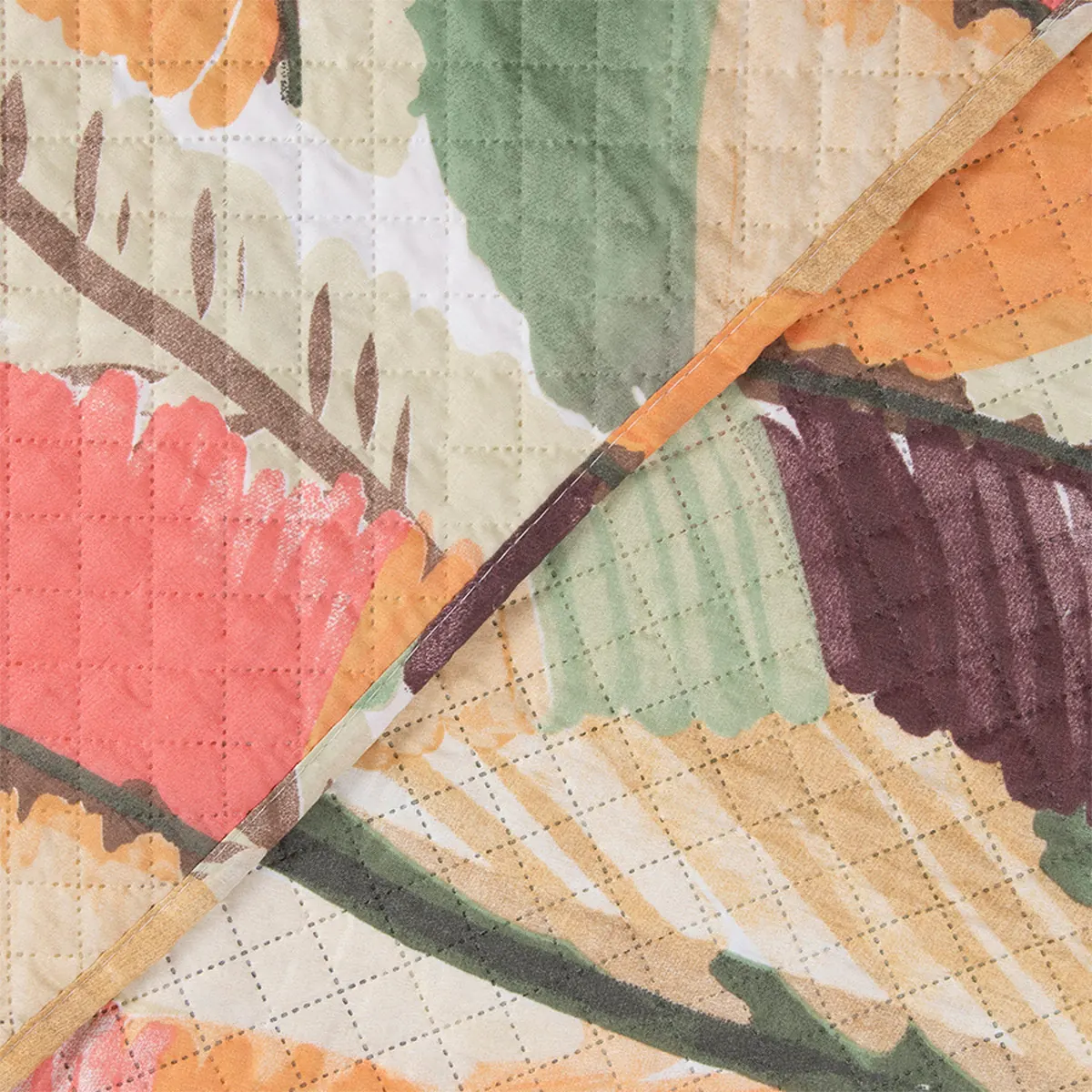 QUILT MASHINI CORDOBA ESTAMPADO 2 PLAZAS PLUMAS - 4