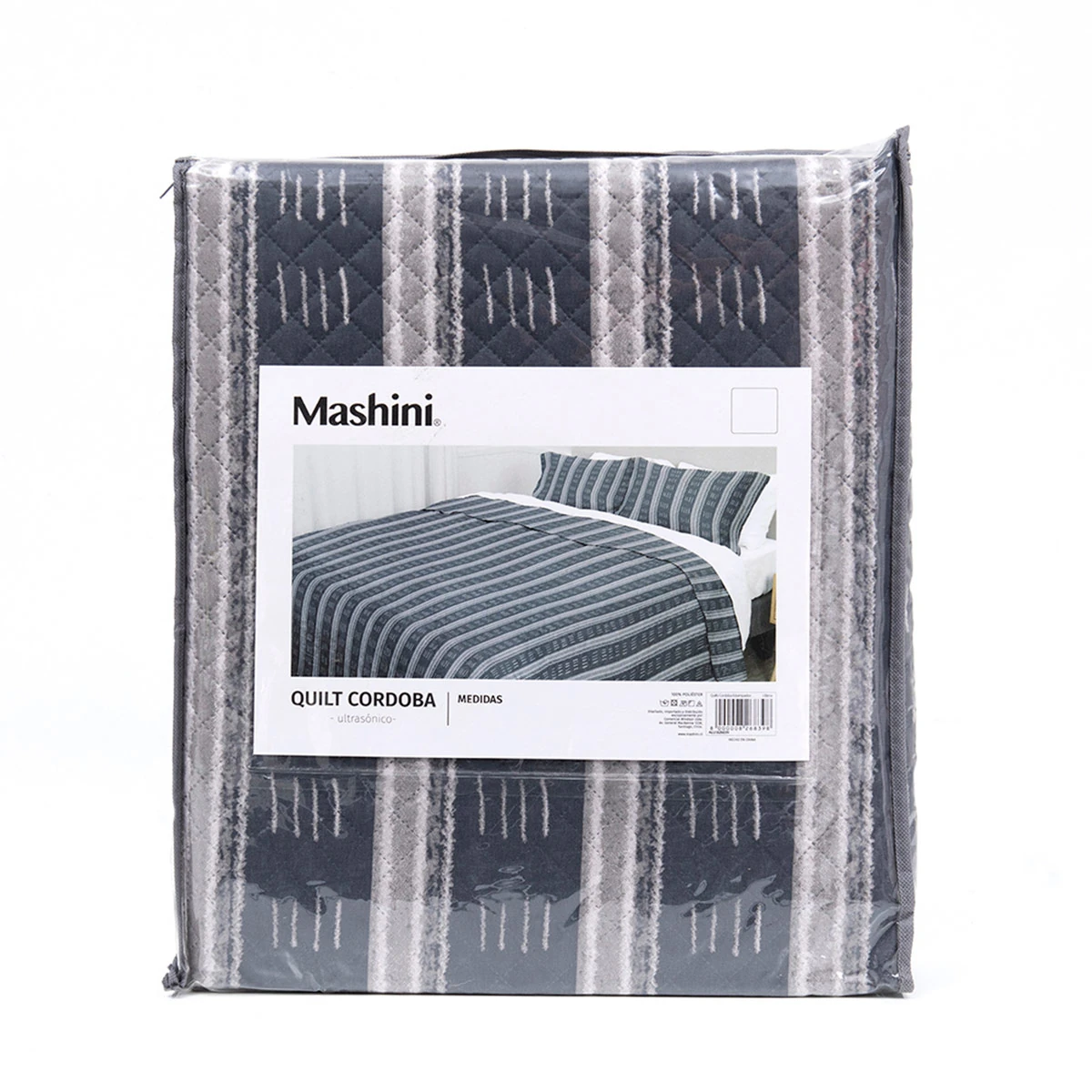 QUILT MASHINI CORDOBA ESTAMPADO KING ELENA - 6