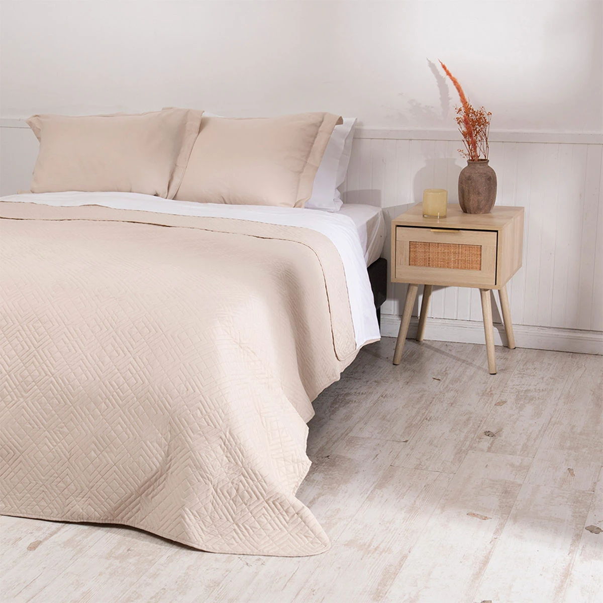 QUILT MASHINI CORDOBA LISA 1.5 PLAZAS ARENA - 2