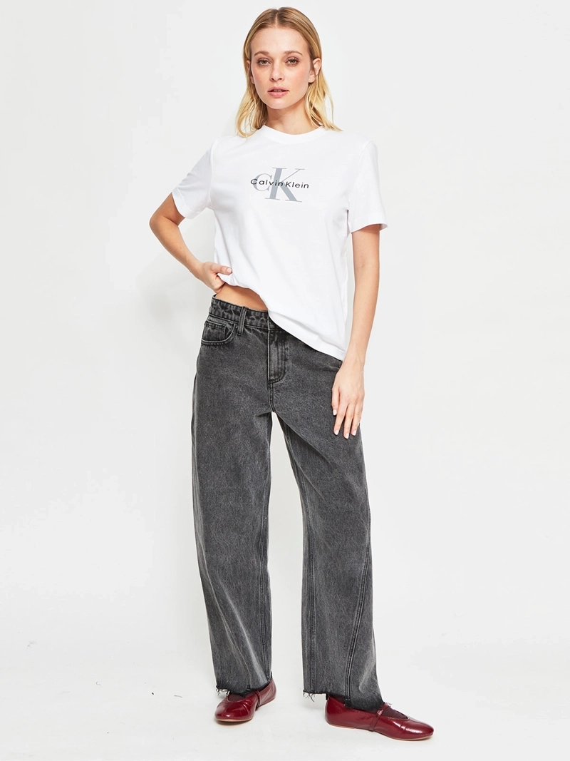 POLERA MUJER CALVIN KLEIN ALGODÓN  - 4