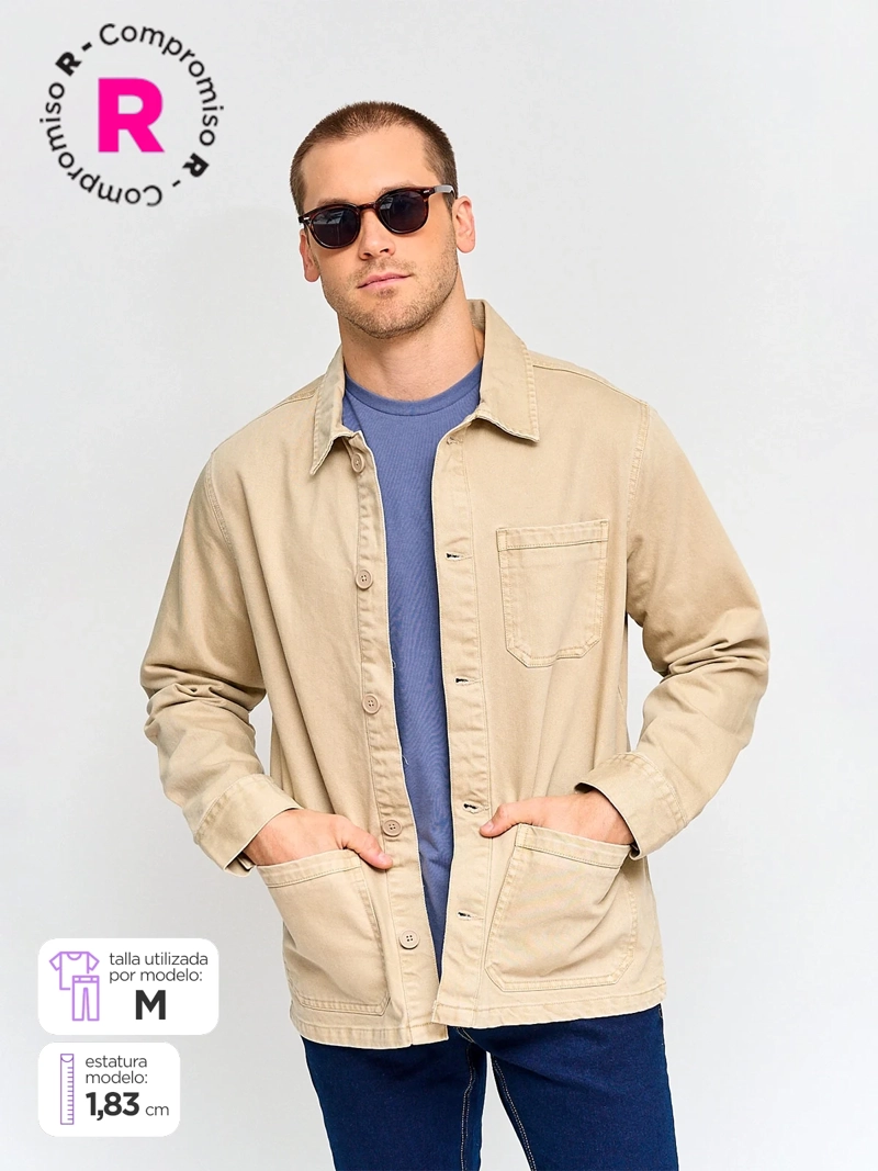 CHAQUETA HOMBRE MARQUIS ALGODÓN BOLSILLO - 1