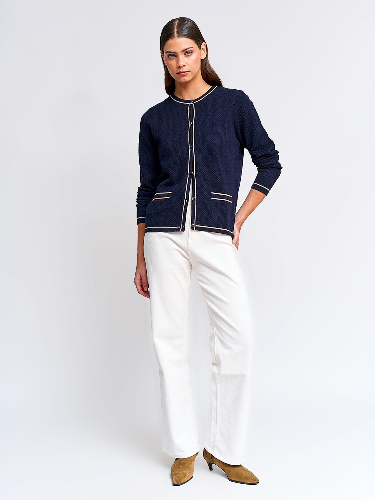 CARDIGAN MUJER CACHAREL BOTONES - 4