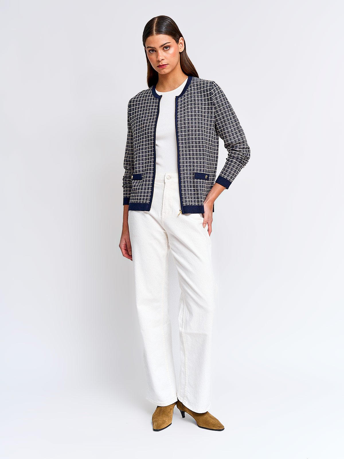 CARDIGAN MUJER CACHAREL CIERRE - 4