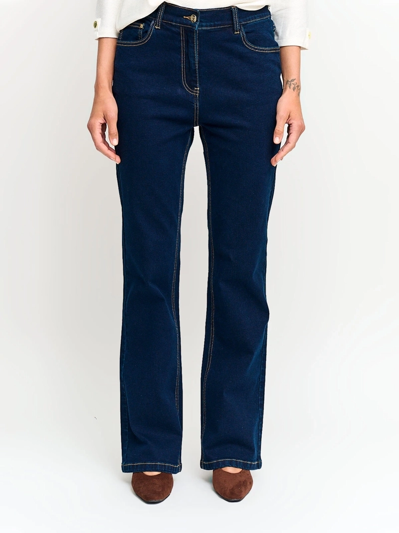 JEANS MUJER CACHAREL ALGODÓN FLARE - 2