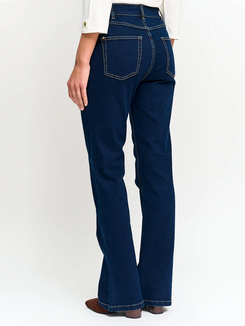 JEANS MUJER CACHAREL ALGODÓN FLARE - 3
