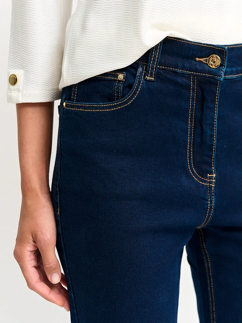 JEANS MUJER CACHAREL ALGODÓN FLARE - 4