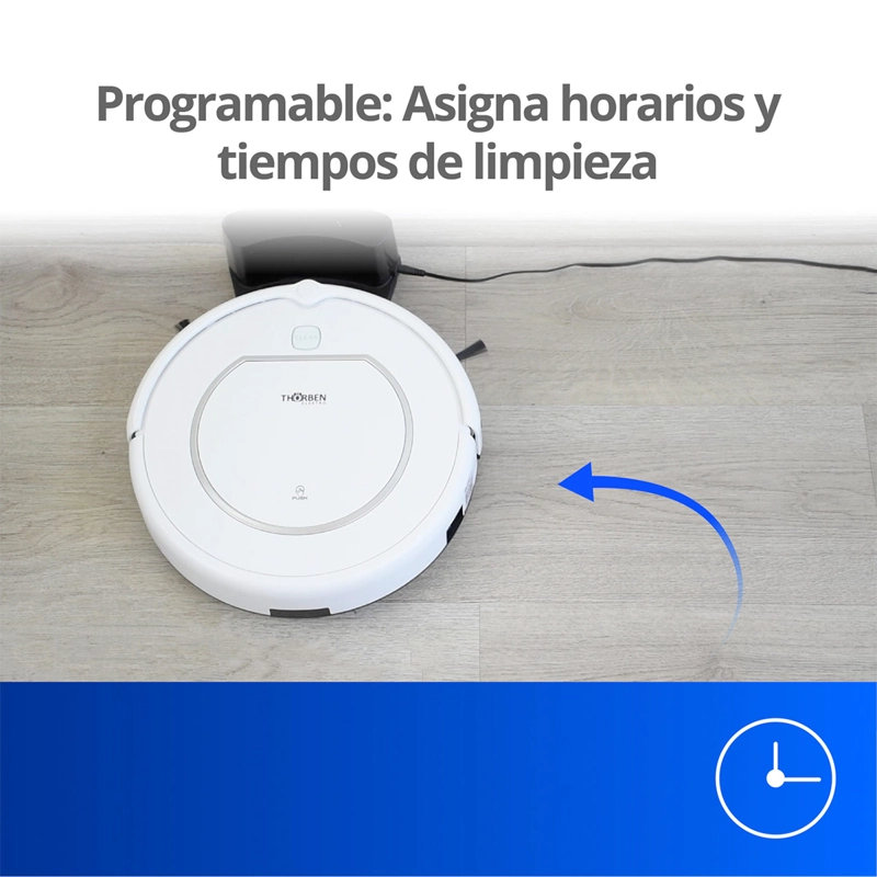 ROBOT 2 EN 1 ASPIRADORA TRAPEADOR THORBEN INALÁMBRICA DUAL T-BOT - 5