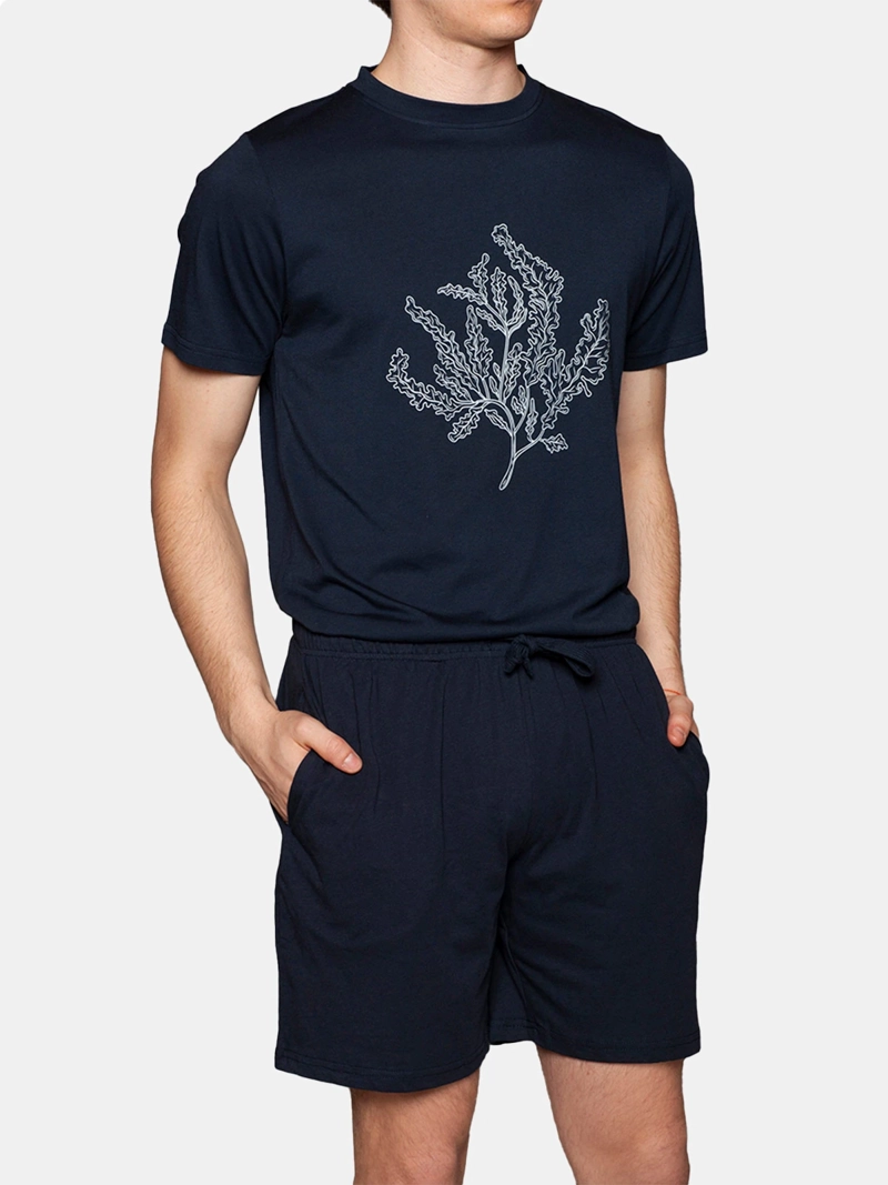 PIJAMA HOMBRE MONARCH CUELLO REDONDO