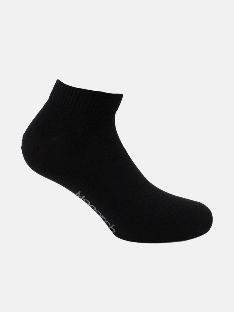 PACK X4 CALCETINES HOMBRE MONARCH ALGODÓN LISO LARGO - 2