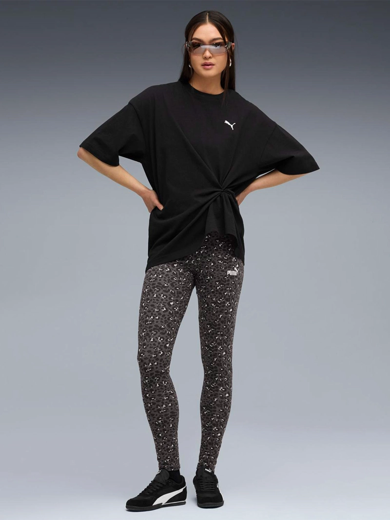 CALZAS LARGAS MUJER PUMA ESSENTIALS ANIMAL PRINT - 5