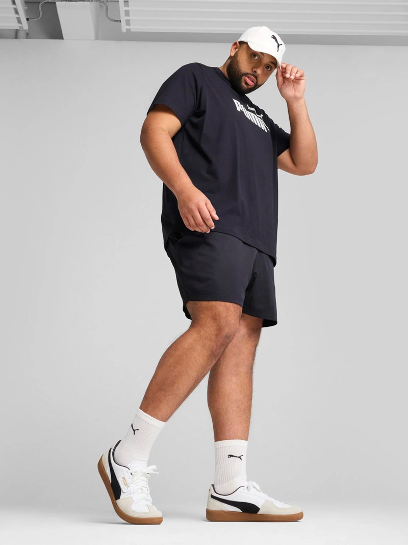 POLERA MANGA CORTA HOMBRE PUMA ESSENTIALS NO.1 LOGO - 4
