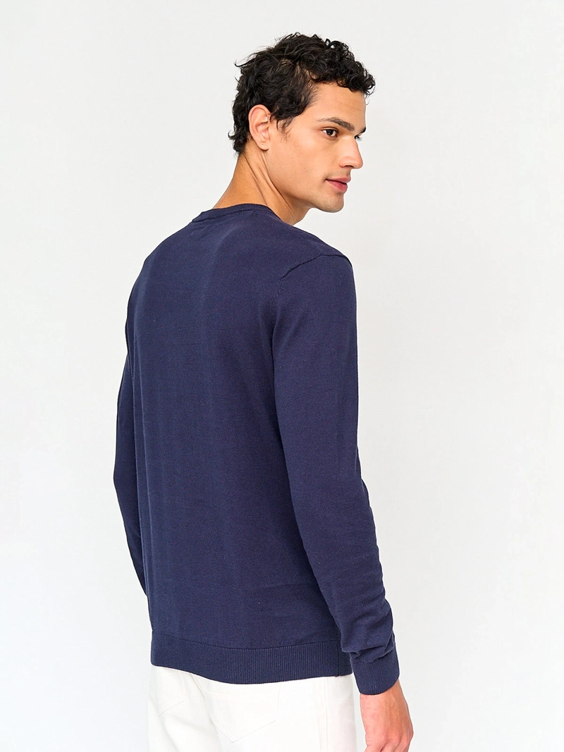 SWEATER HOMBRE MARQUIS ALGODÓN CUELLO REDONDO - 2