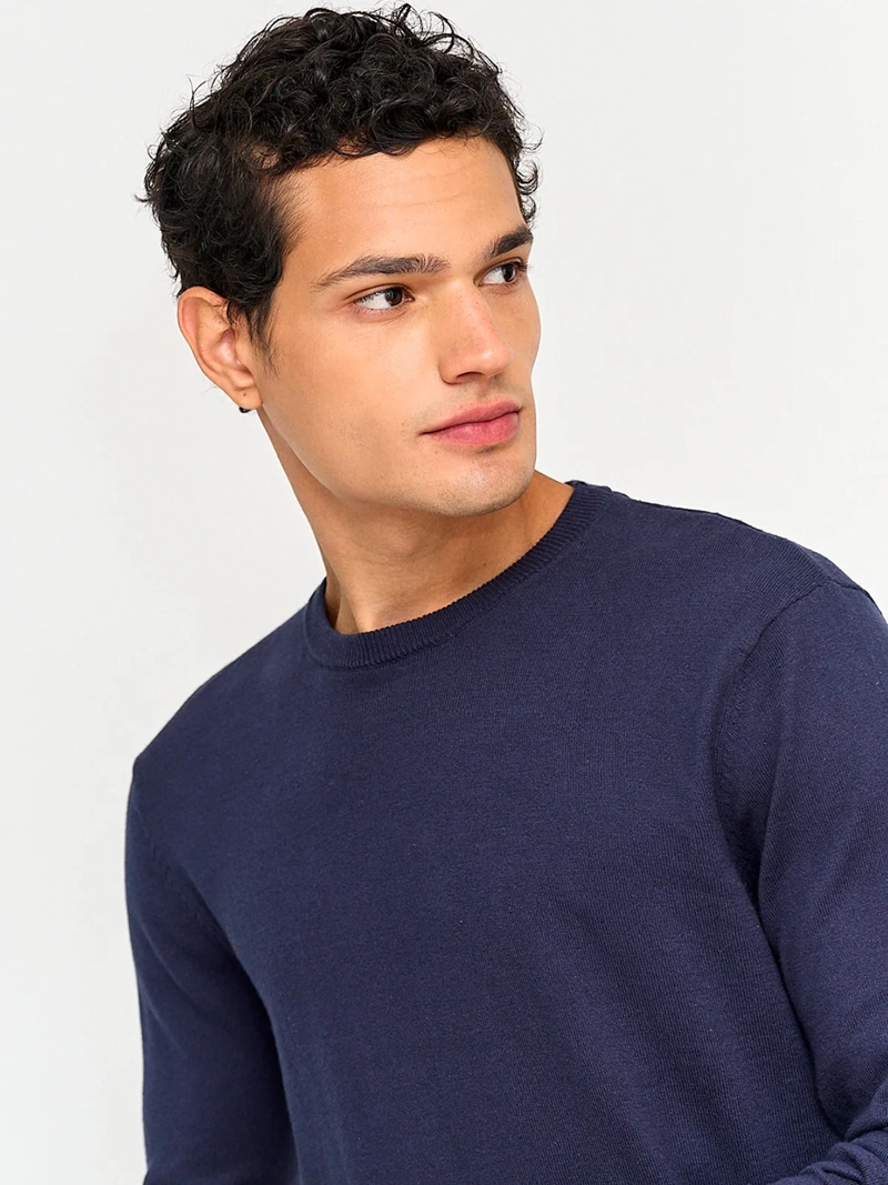 SWEATER HOMBRE MARQUIS ALGODÓN CUELLO REDONDO - 3