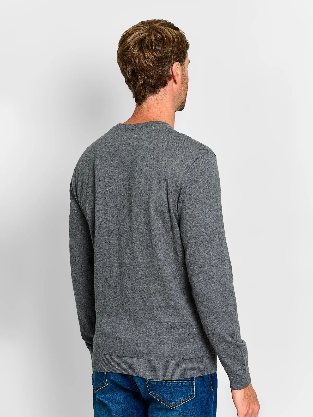 SWEATER HOMBRE MARQUIS ALGODÓN CUELLO REDONDO - 2