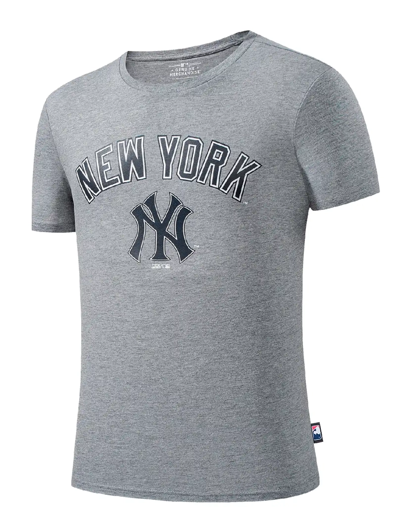 FEXPRO POLERA HOMBRE FEXPRO MLB SCRIPT NY GRIS