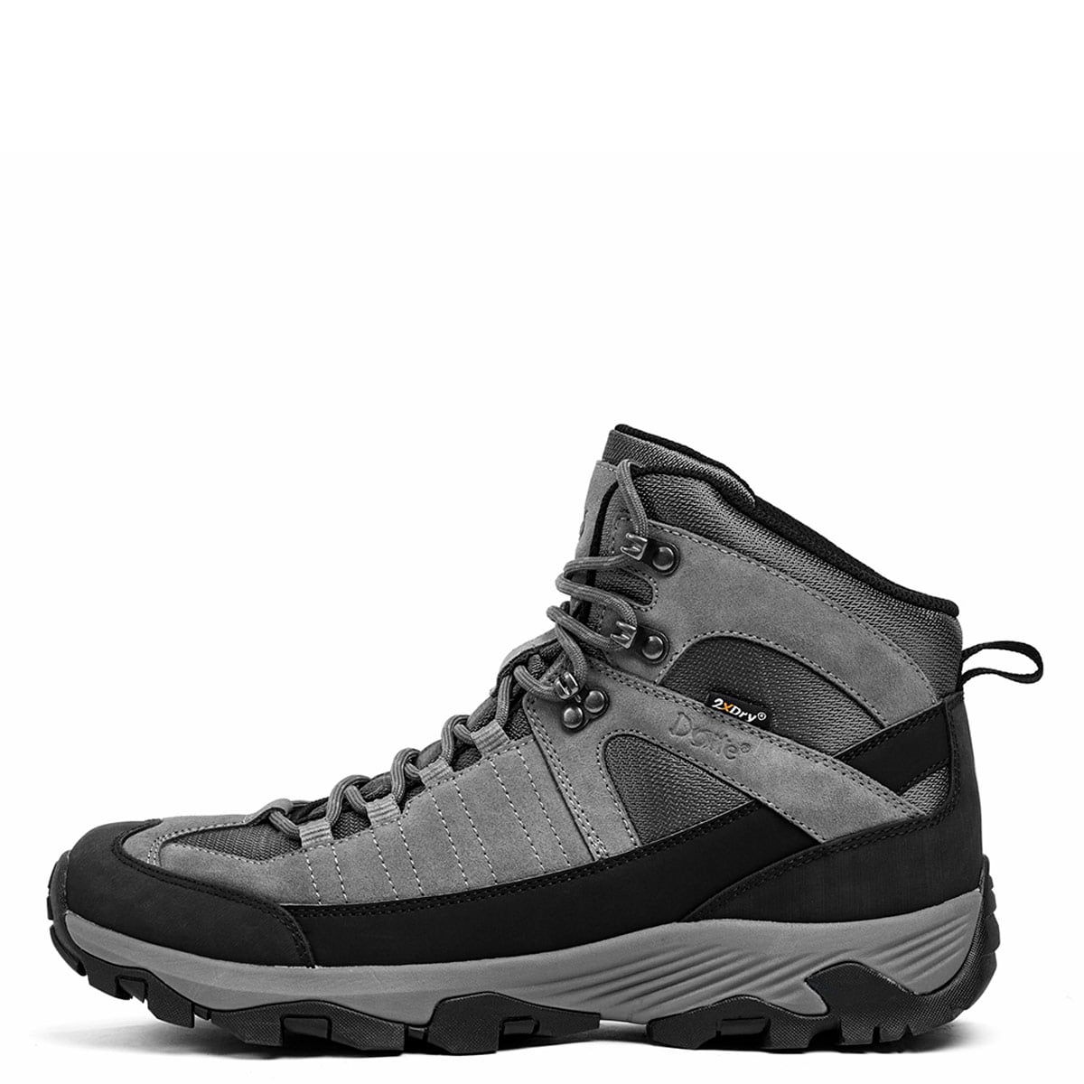 ZAPATILLAS HOMBRE DOITE OUTDOOR GRIS GRANT CUERO - 3