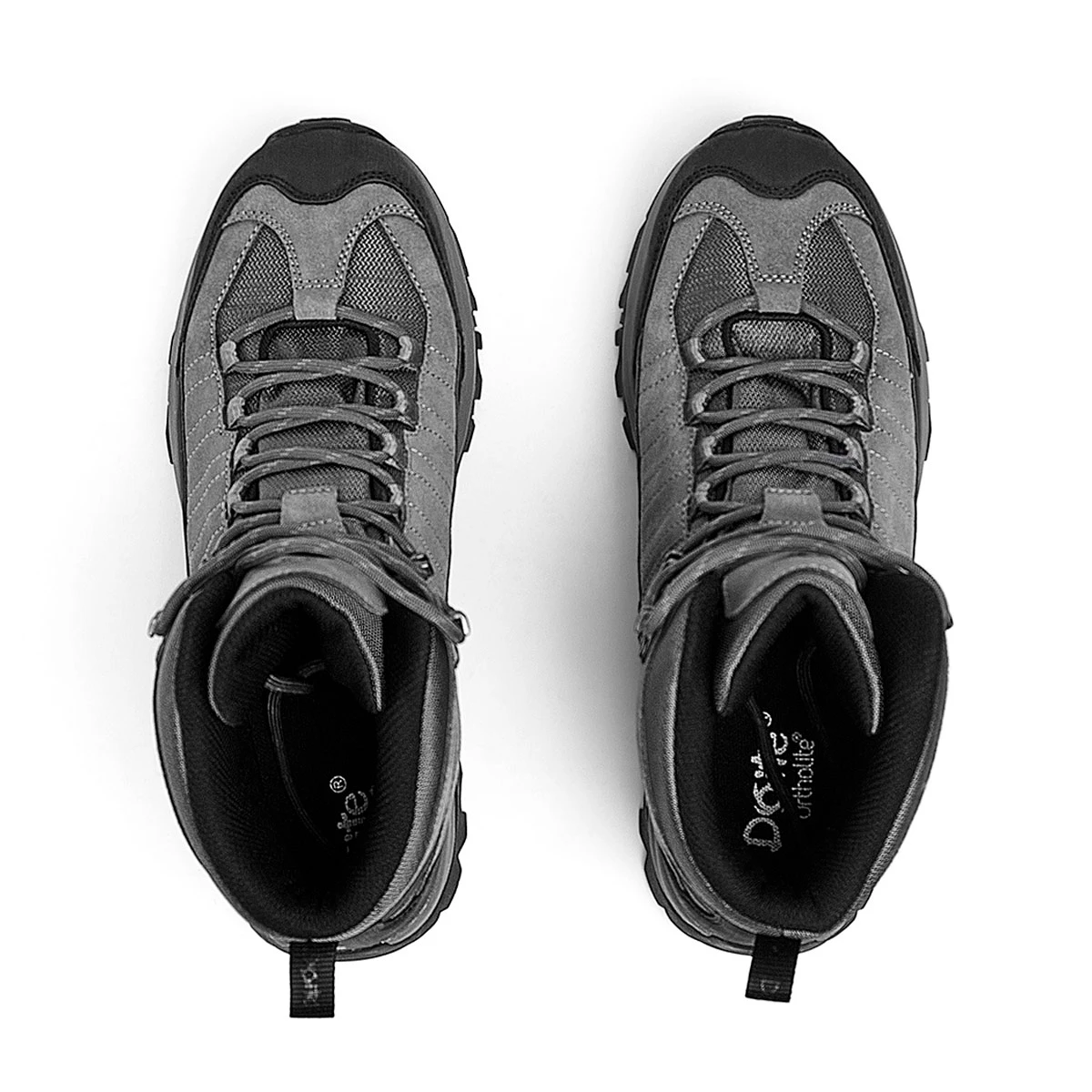 ZAPATILLAS HOMBRE DOITE OUTDOOR GRIS GRANT CUERO - 5